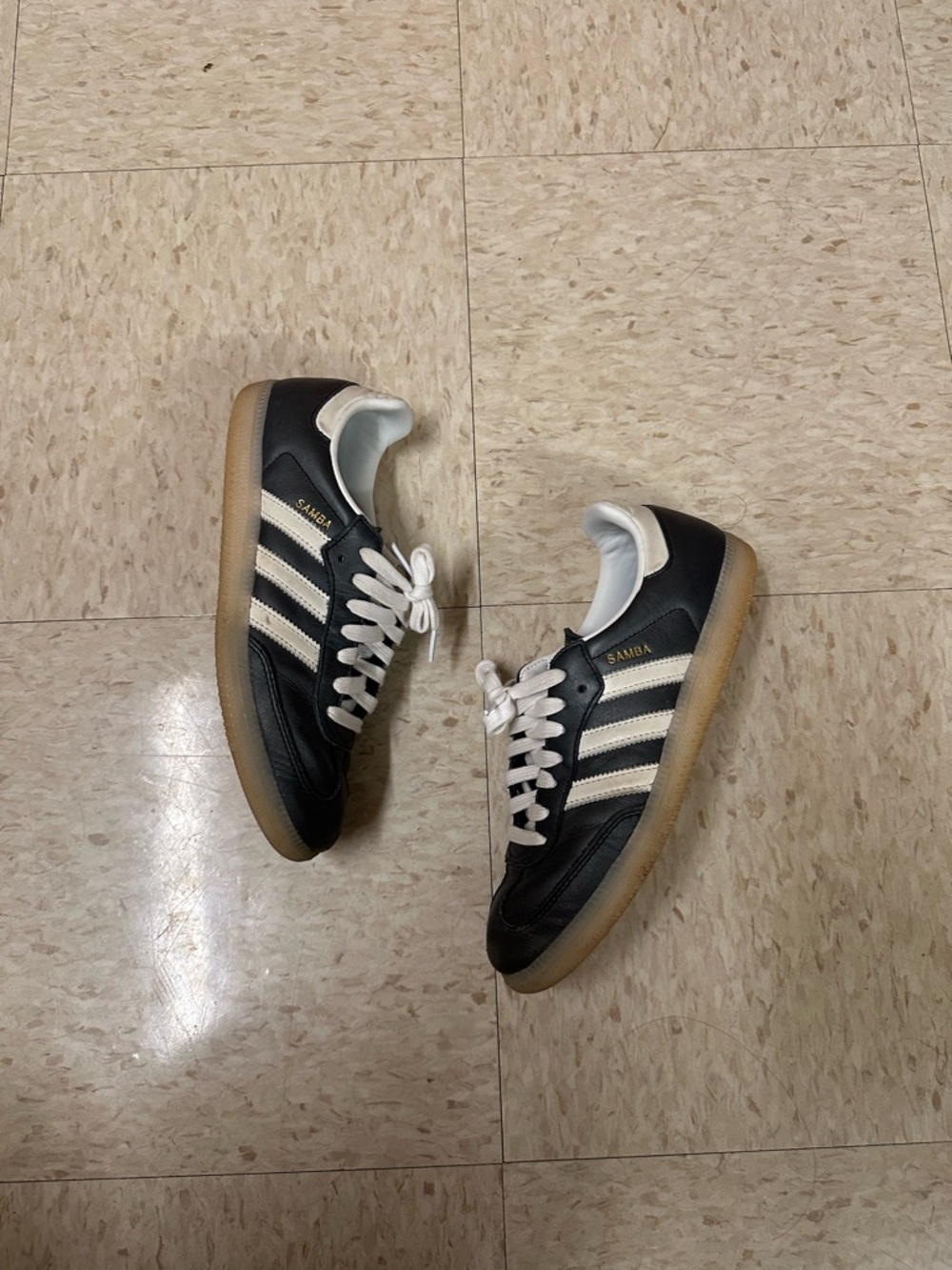 black adidas samba